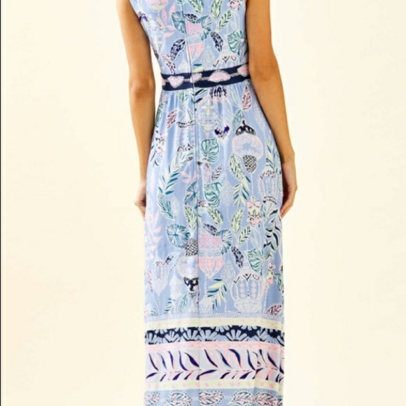 NWT Lilly Pulitzer McKinley Maxi Dress sz 2 - Picture 7 of 7
